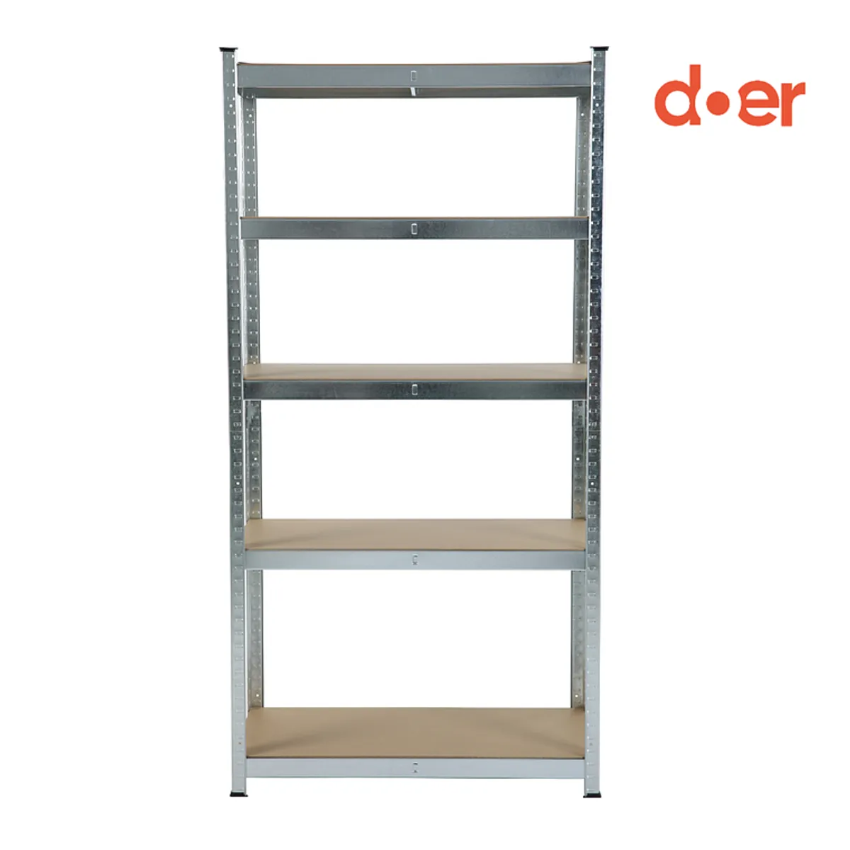 Estante Rack Metálico 180x90x40 galvanizado, marca DOER - Foto Principal
