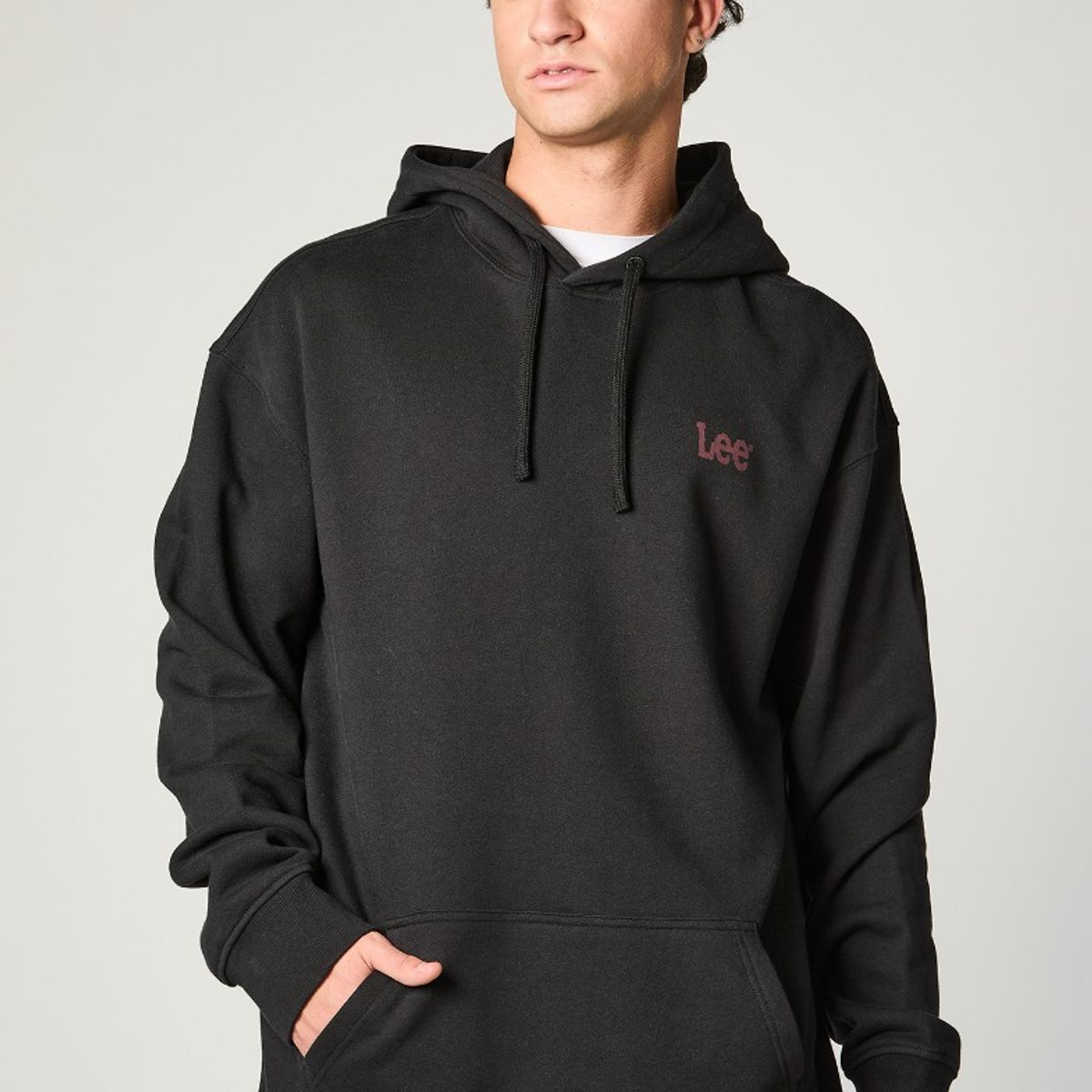 LEE - Poleron Hombre Hoodie Black