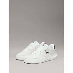 CALVIN KLEIN - Zapatillas Chunky Cupsole Monologo Blanco