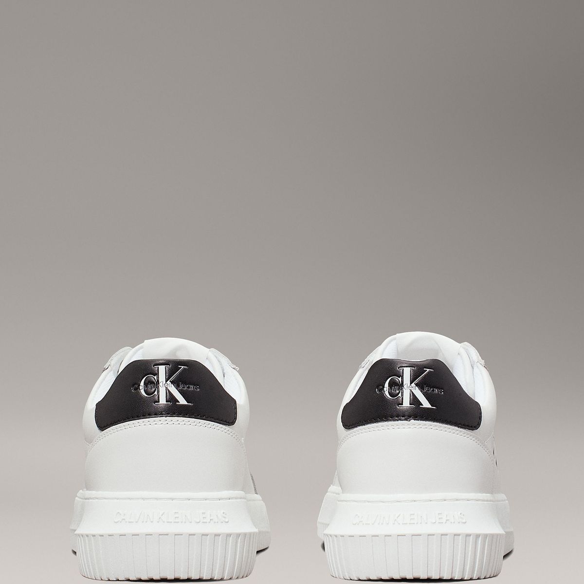 CALVIN KLEIN - Zapatillas Chunky Cupsole Monologo Blanco Calvin Klein