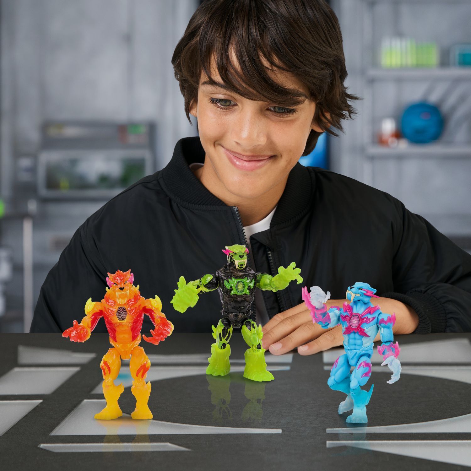 niko and... アライドモンスターBZ M BOING TOYS Mr Beast Lab Cámara Mutación Al Azar | Falabella Chile