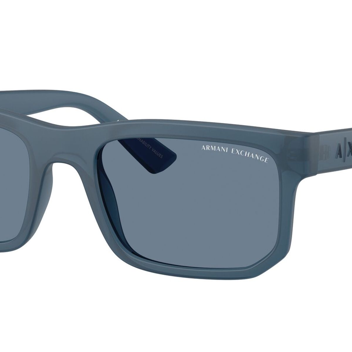 ARMANI EXCHANGE - LENTE DE SOL ARMANI EXCHANGE  AX4165S 83922V - Azul escarchado
