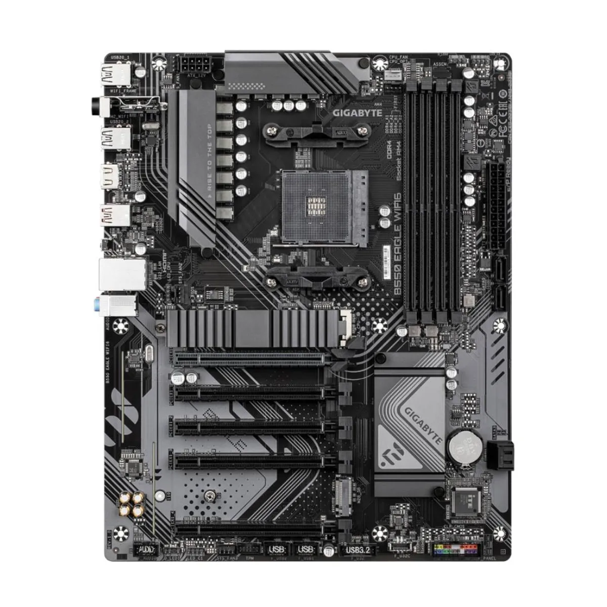 GIGABYTE - Placa Madre Gigabyte B550 EAGLE WIFI6, AM4, DDR4, ATX