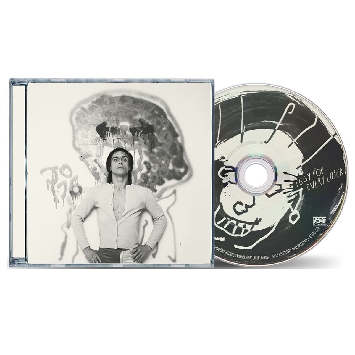 GRUPO LASER DISC - CD Iggy Pop Every Loser Alternative Cover 1CD