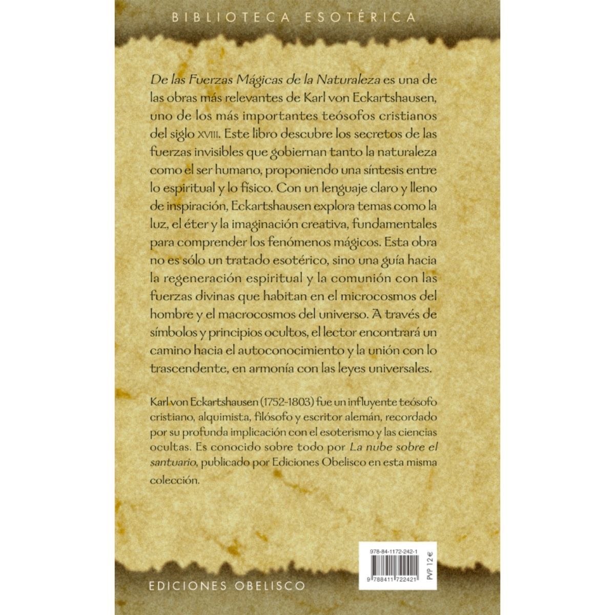 EDICIONES OBELISCO - De las fuerzas mágicas de la naturaleza