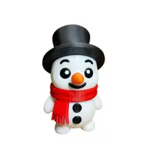 GENERICO - Figura Decorativa - Muñeco de Nieve