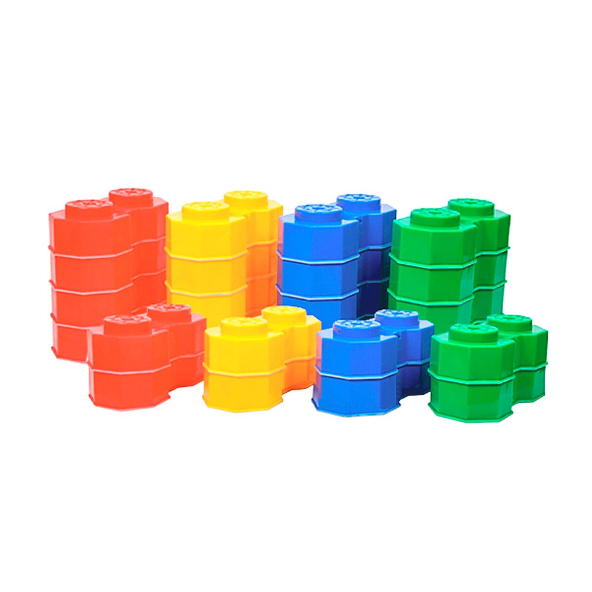 SDFIT - Set De 24 Bloques Sensoriales Octagonales Cyhd-jm-008