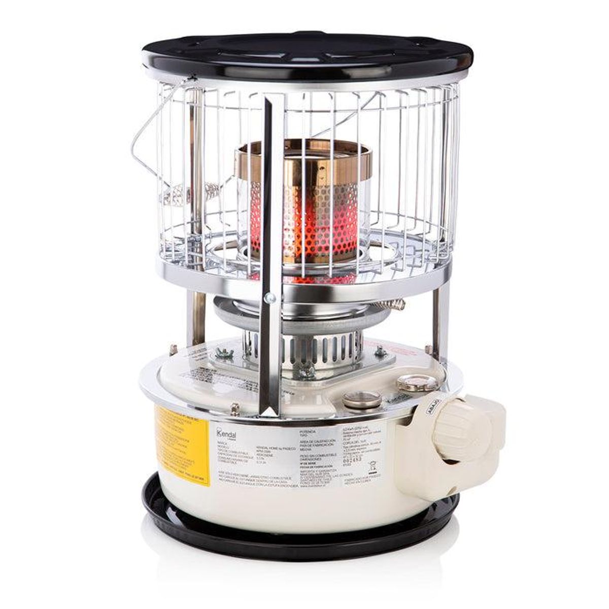 KENDAL - ESTUFA A PARAFINA KENDAL BLANCA  KPM-3300