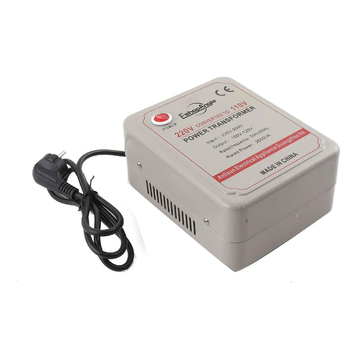 ESHOPANGIE - Transformador 220v110v De Voltaje 2000w