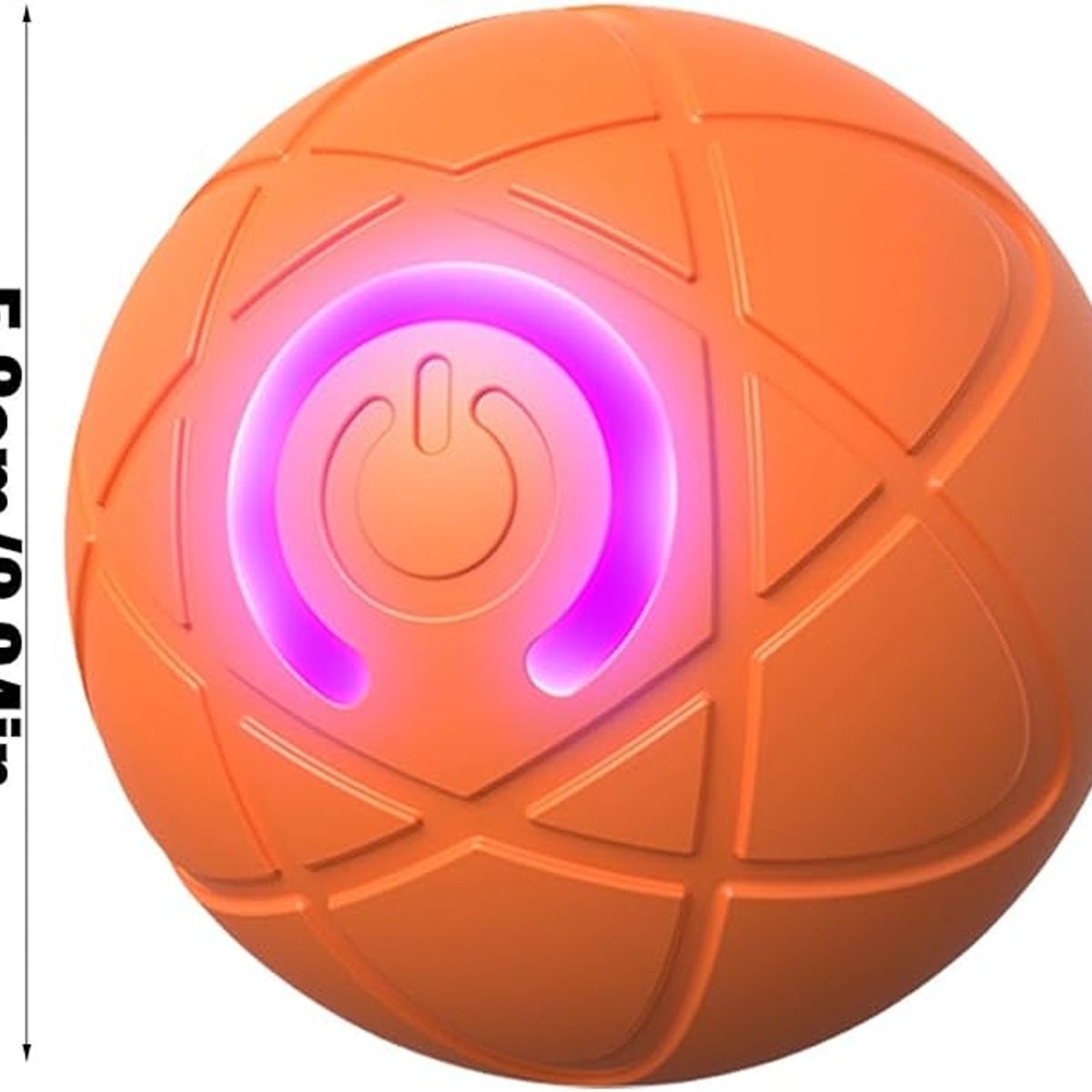 GENERICO - Pelota Giratoria Interactiva jueguete Para Mascotas Perro Naranja