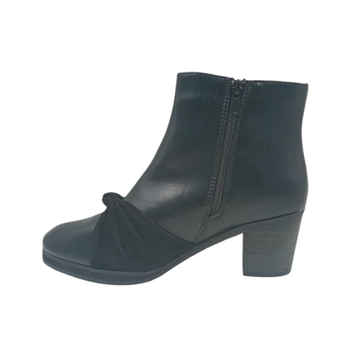 HERIEL - Botín Negro Taco Mujer