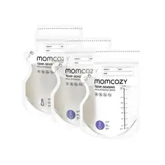 MOMCOZY - Bolsas para Almacenar Leche Materna con Boquilla - 60 unidades -