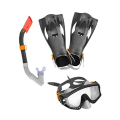 BESTWAY - KIT BUCEO +14 COLOR NEGRO