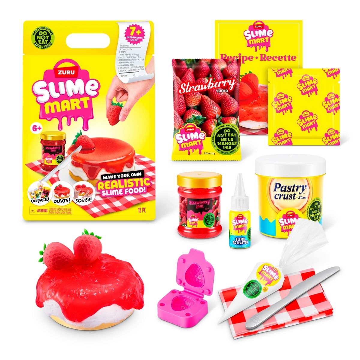 ANSALDO - Bolsa De Compra Slime Mart De Zuru - Pastel