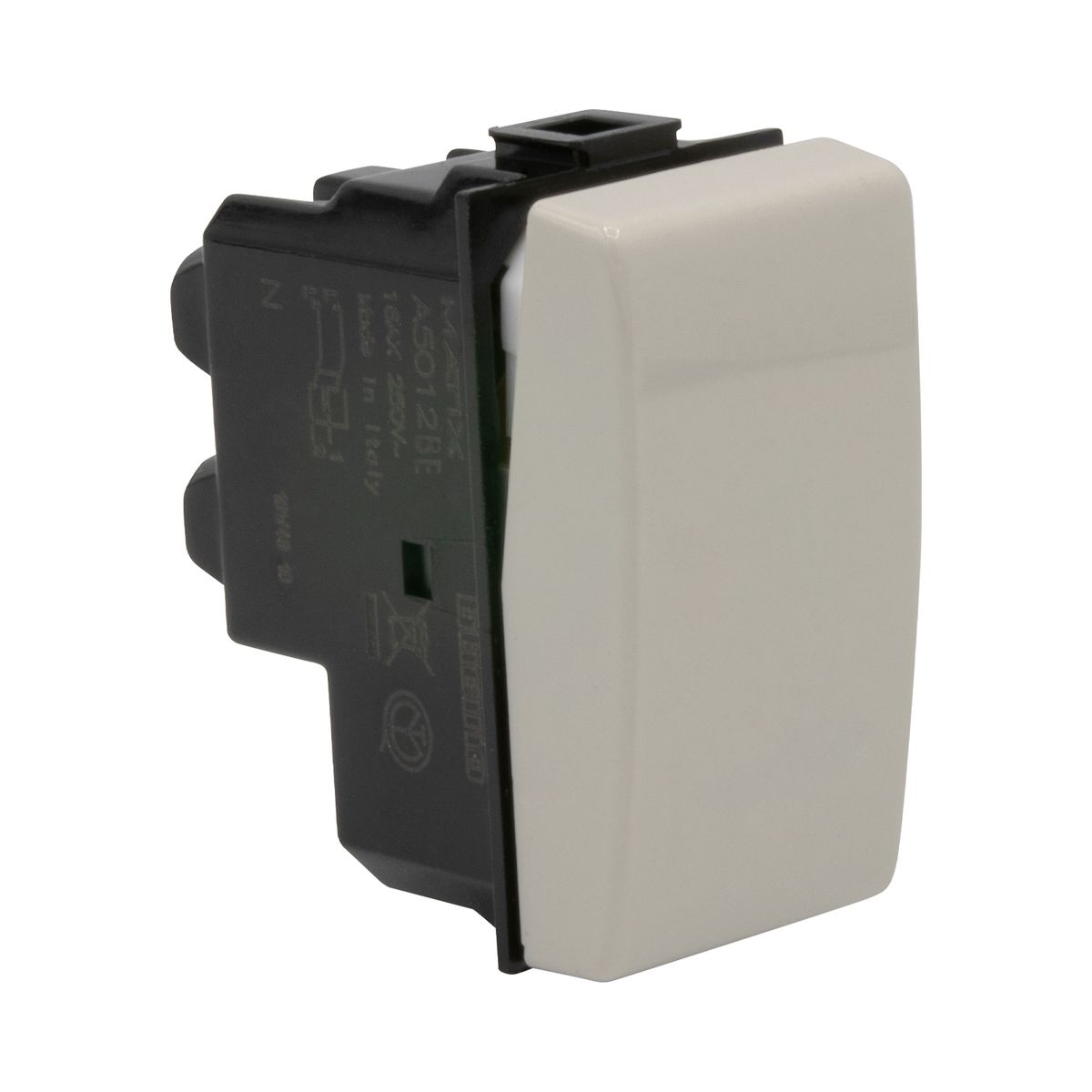 BTICINO - Módulo Interruptor Multipunto  16A 250V Beige Matix