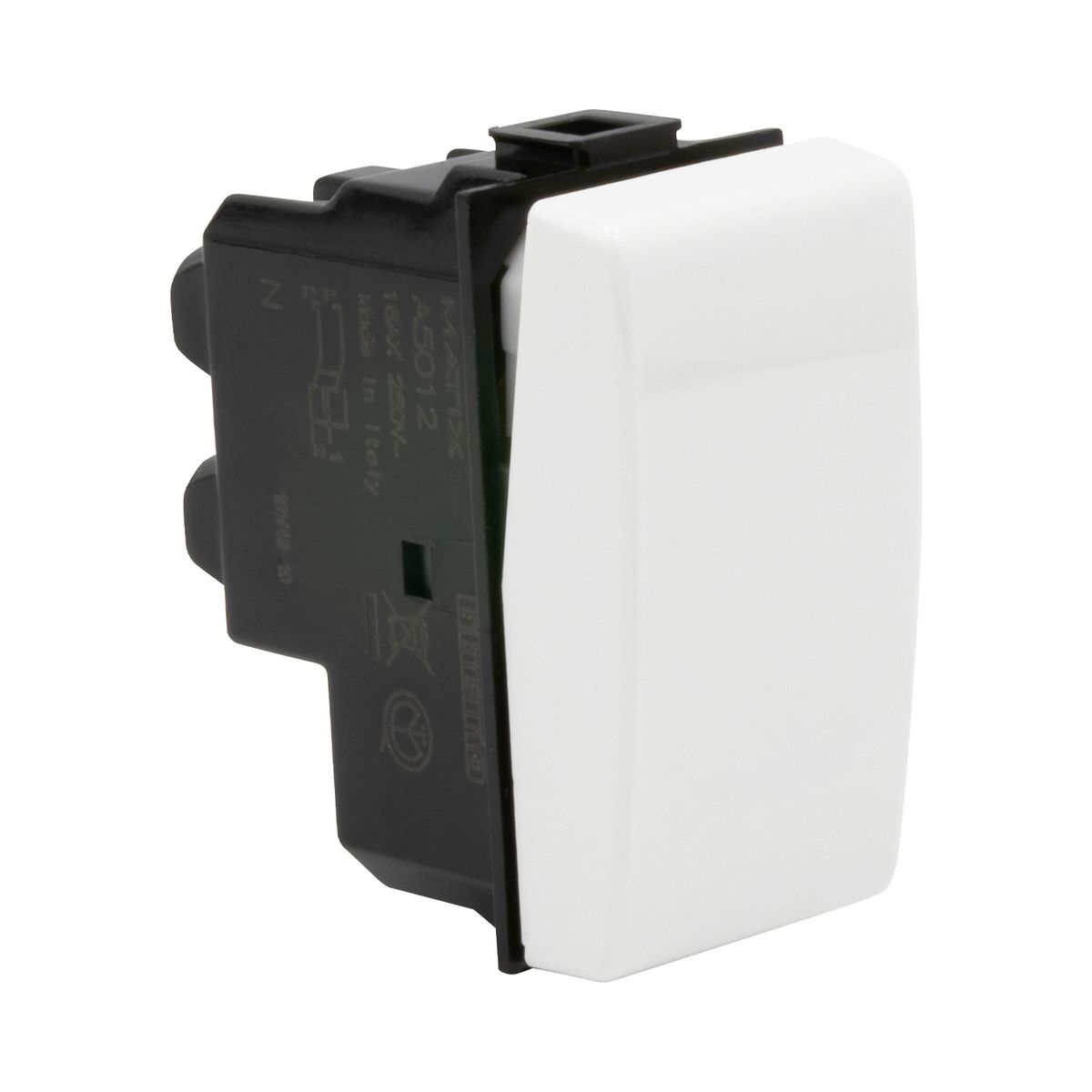 BTICINO - Módulo Interruptor Multipunto Bticino 16A 250V Blanco Matix