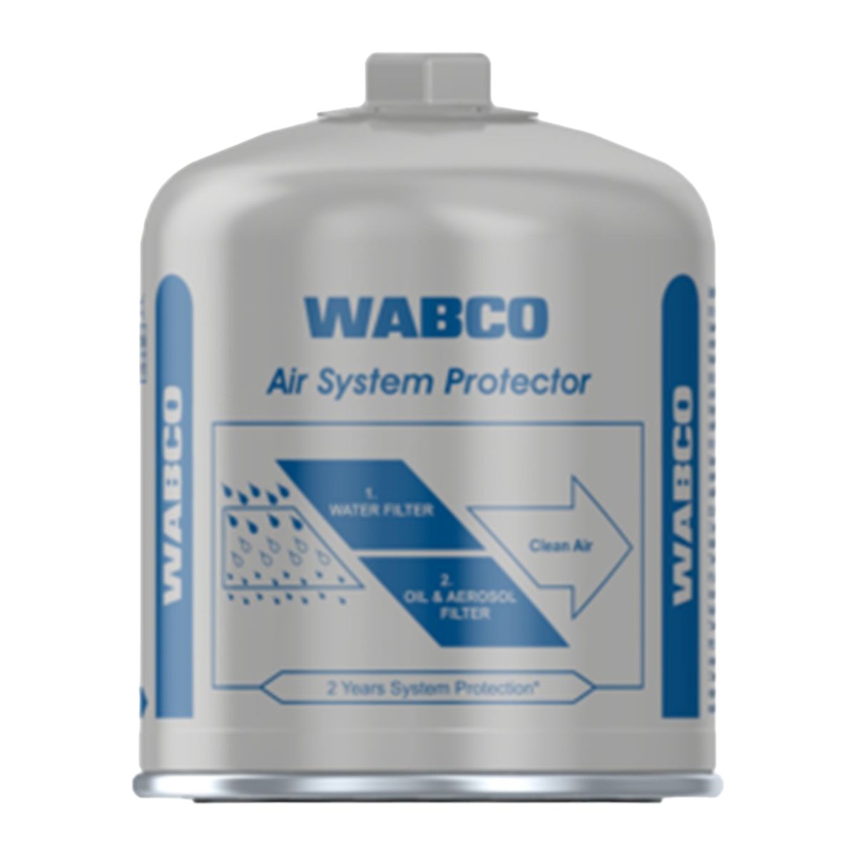GENERICO - Filtro Wabco Secador De Aire H.Duty (Silver) Para Scania