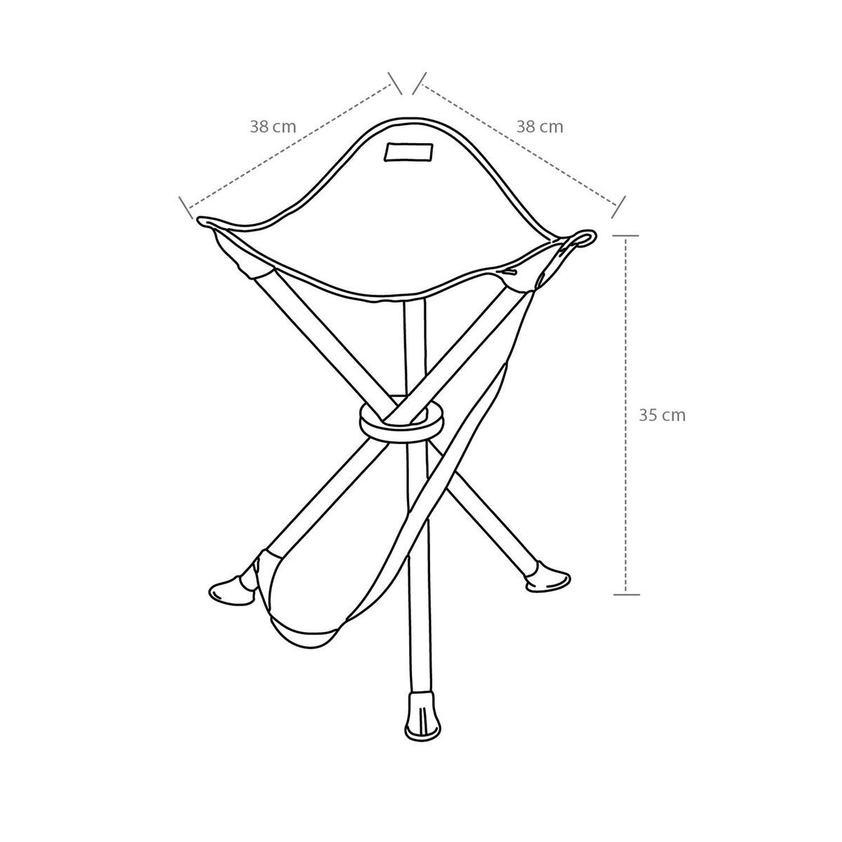 NATIONAL GEOGRAPHIC - Piso Plegable Camping New Jersey Azul National Geographic