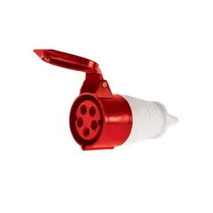 LEXO - ENCHUFE IND HEMBRA VOLANTE 3P+N+T 32A 380V IP44 -