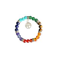 Pulsera de 7 chakras Amuleto Arbol