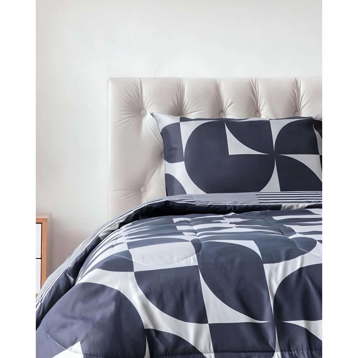 GENERICO - Plumón Diseño Estampado 1.5 plazas Key Home