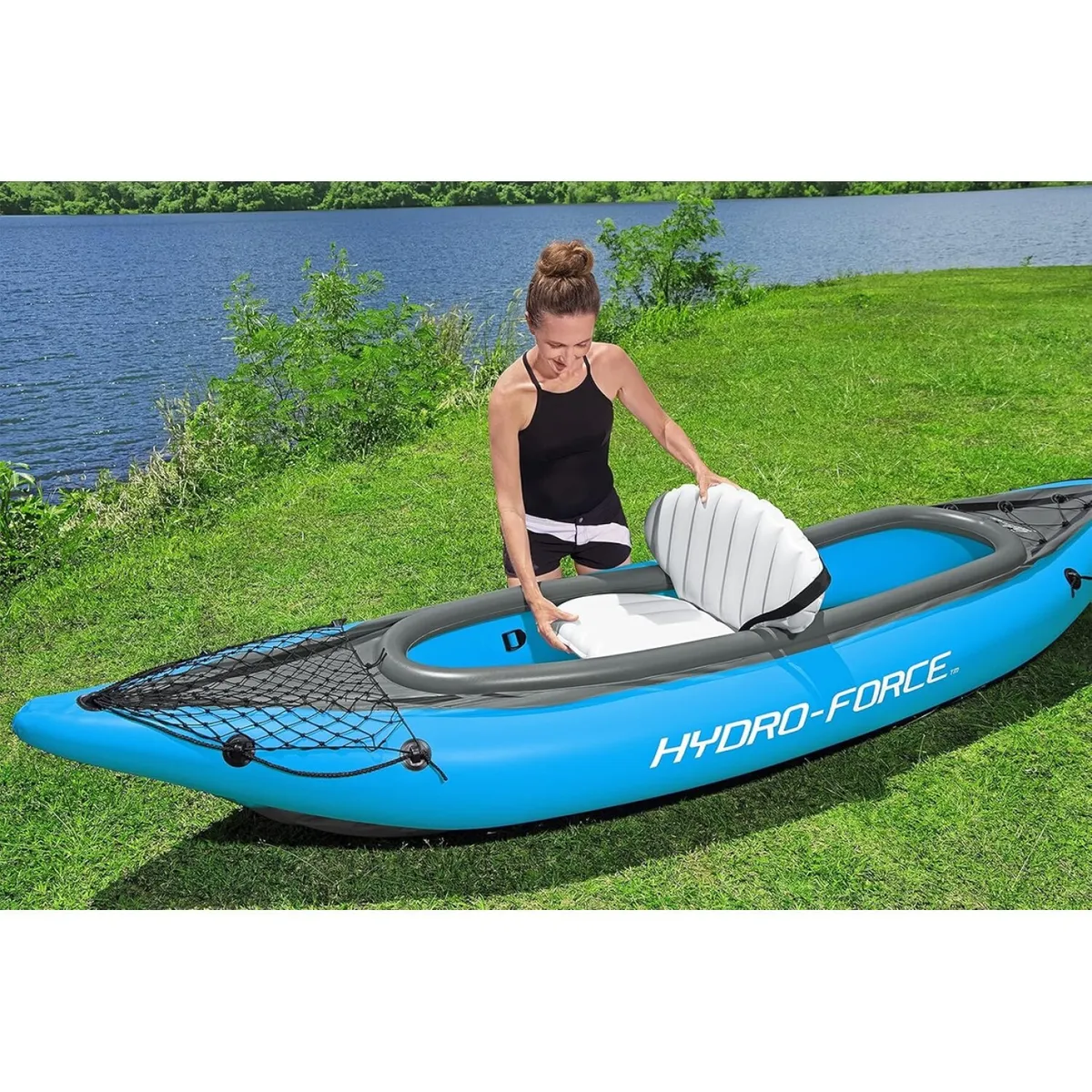 BESTWAY - KAYAK INFLABLE HYDRO-FORCE COVE CHAMPION X2