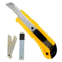 GEN - Corta Carton Cutter Cartonero Retractil Papeleria Cortante