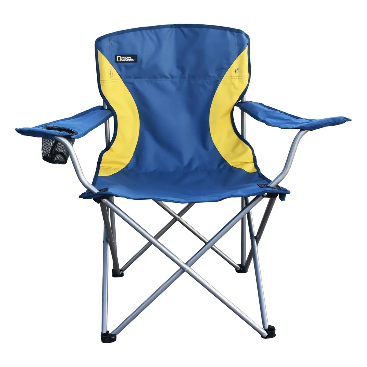 NATIONAL GEOGRAPHIC - Silla Plegable Camping Acolchada Denver Azul Nat Geo