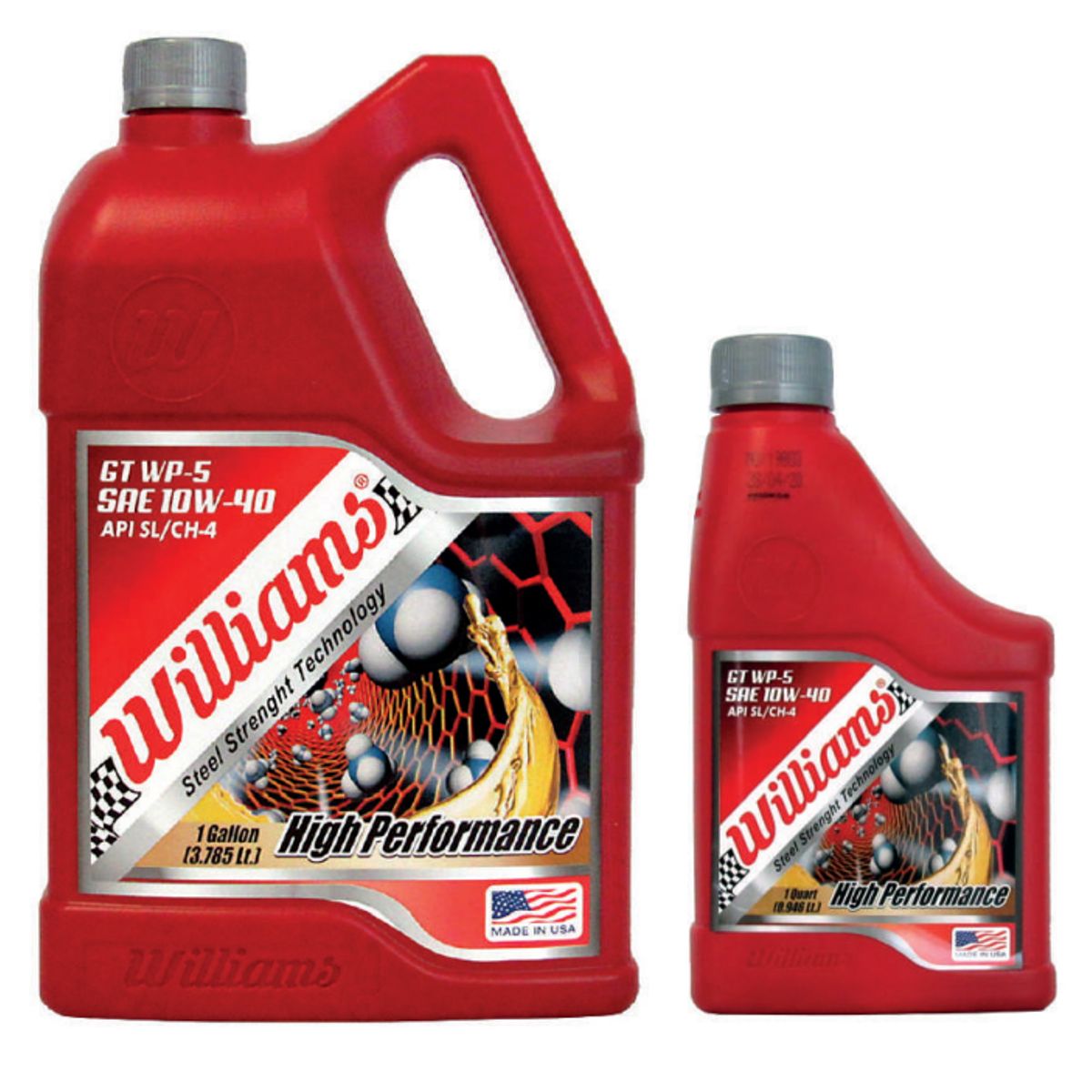 WILLIAMS - WILLIAMS GT WP-5 HIGH PERFORMANCE 10W40 SLCH-4