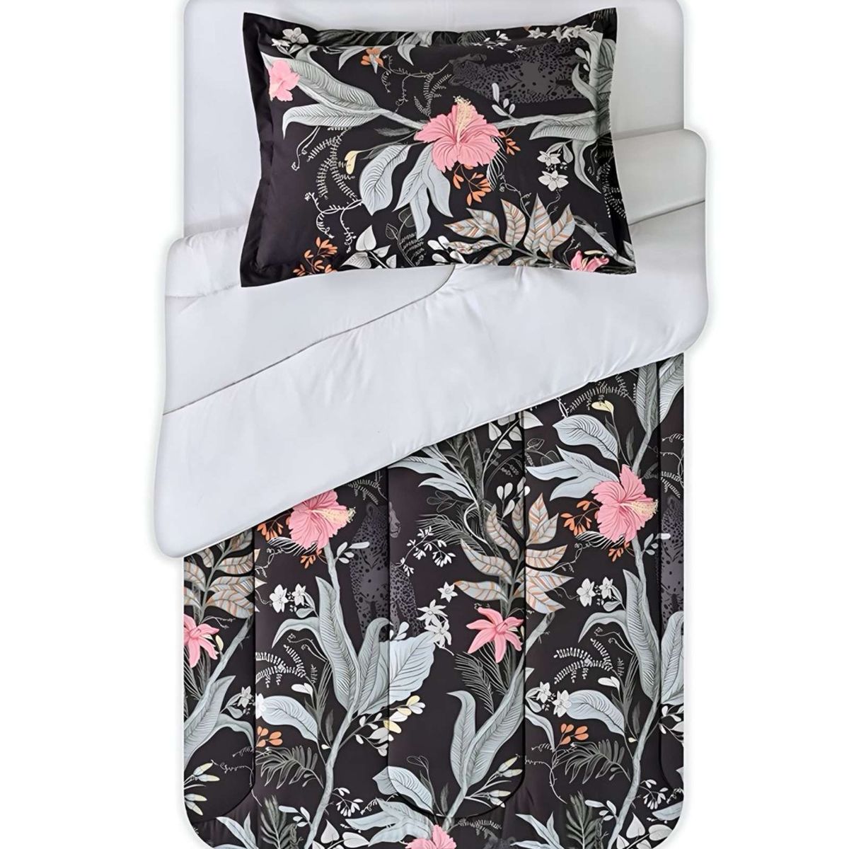 GENERICO - Plumón Diseño Estampado 1.5 Plazas American Family