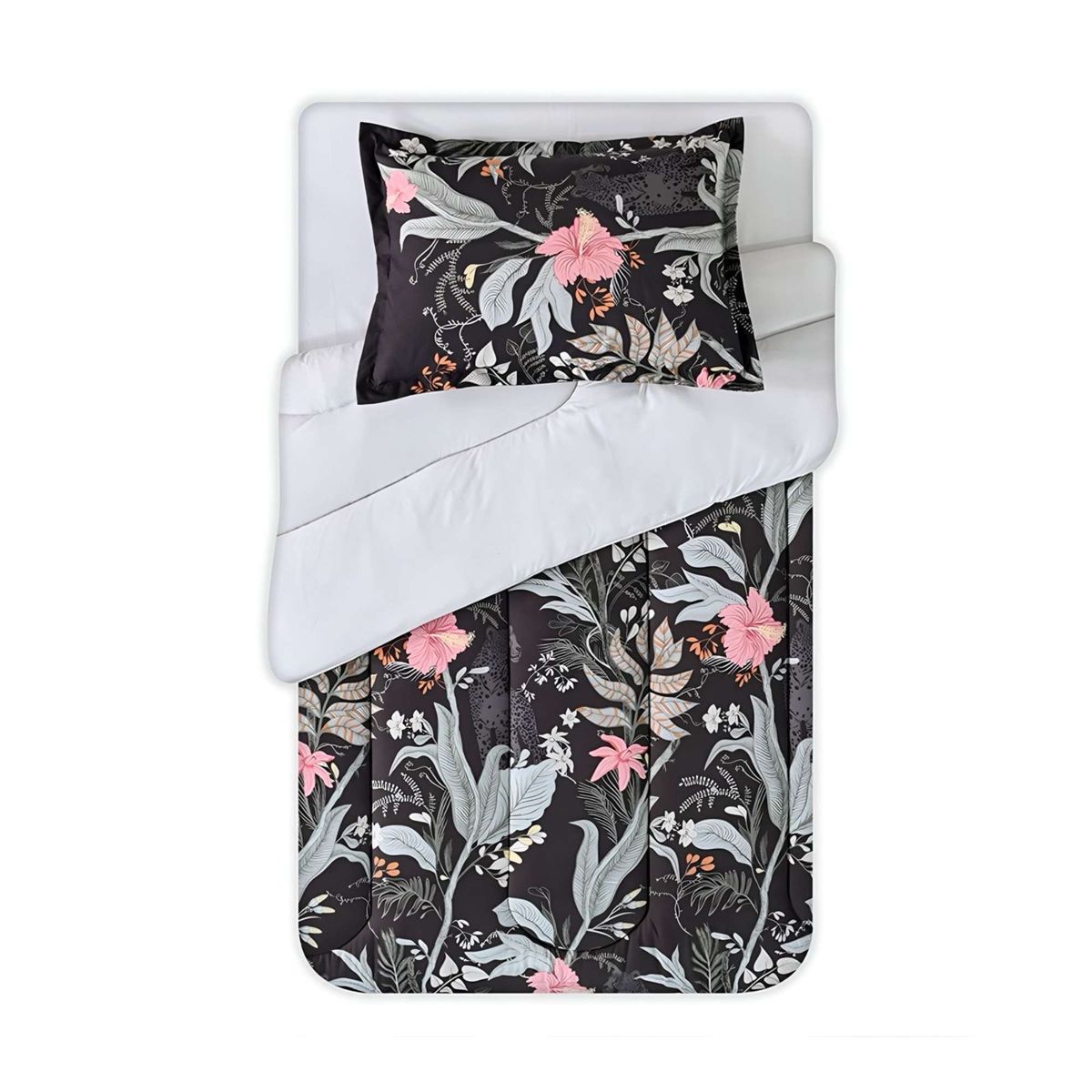 GENERICO - Plumón Diseño Estampado 1.5 Plazas American Family