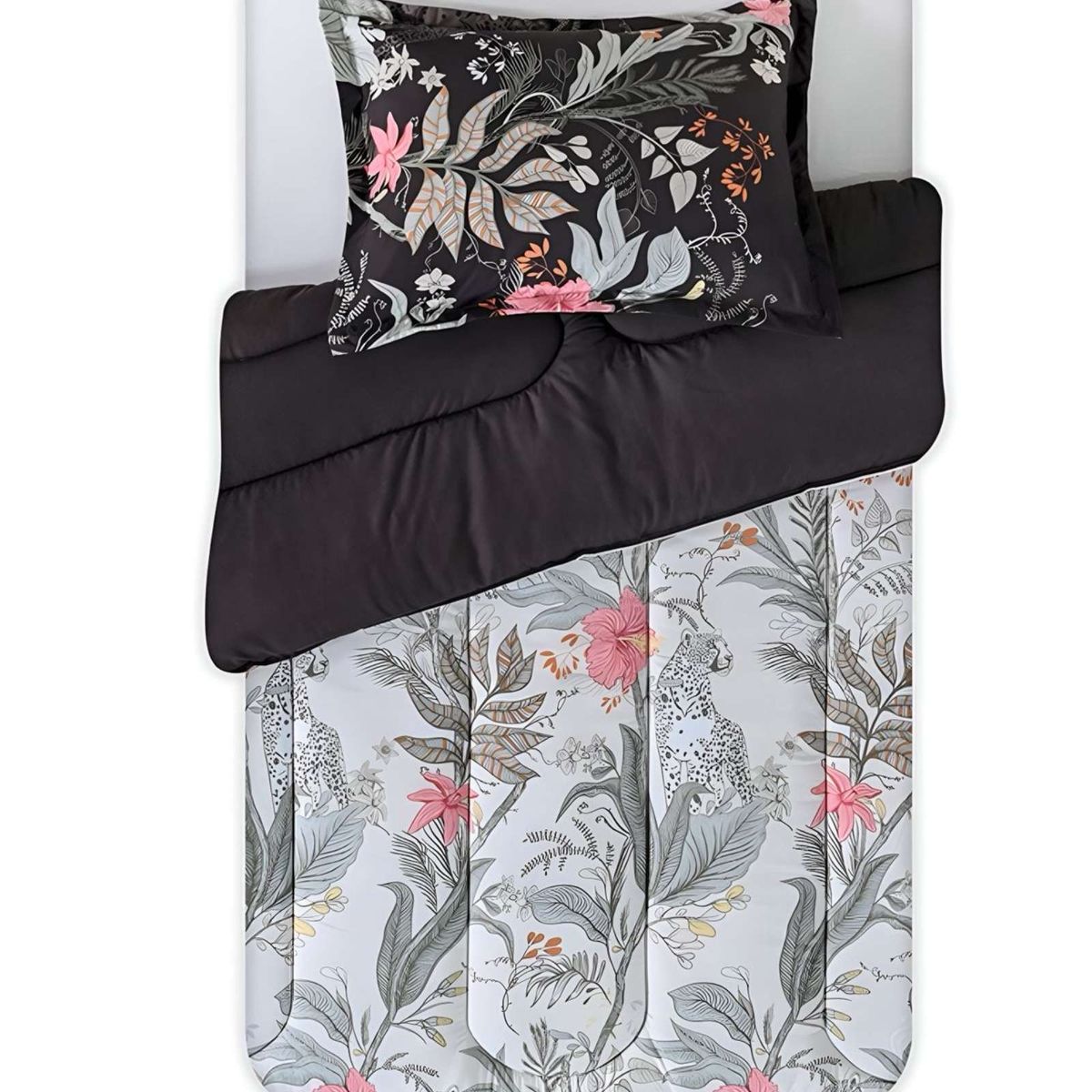 GENERICO - Plumón Diseño Estampado 1.5 Plazas American Family