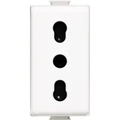 BTICINO - Modulo Enchufe 10-16A 2P+T 250V Blanco Matix