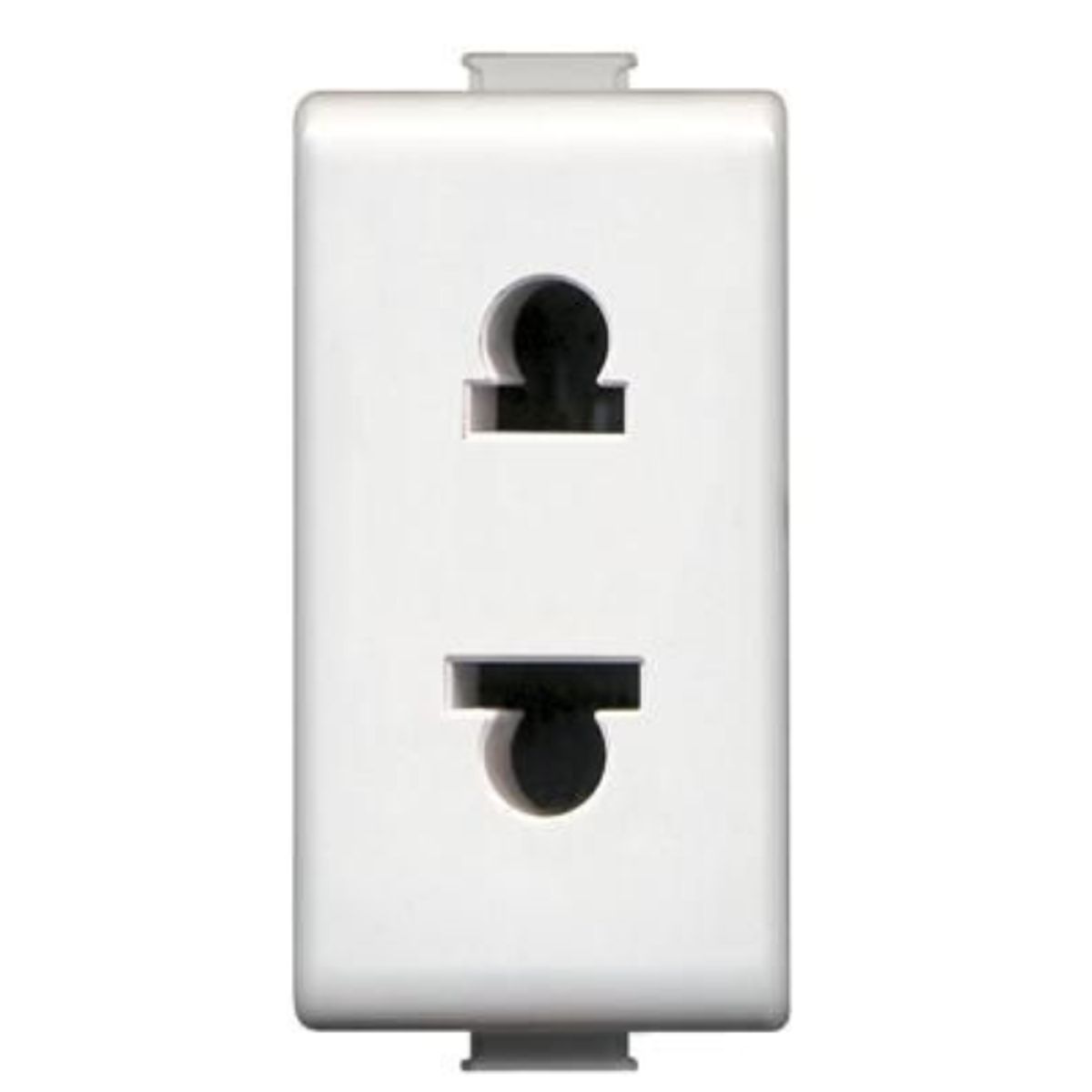 BTICINO - Módulo Enchufe Hembra 16A Bticino 2P 127250V Blanco Matix
