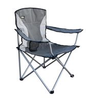 Silla Plegable Camping Acolchada Denver Gris Nat Geo