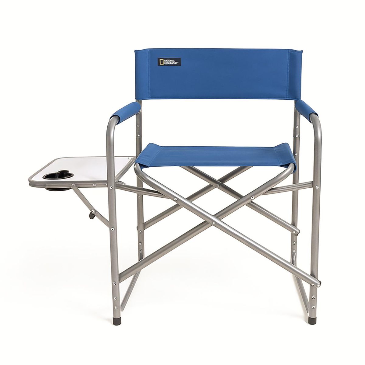 NATIONAL GEOGRAPHIC - Silla Mesa Plegable Camping Director Adventure Azul Nat Geo