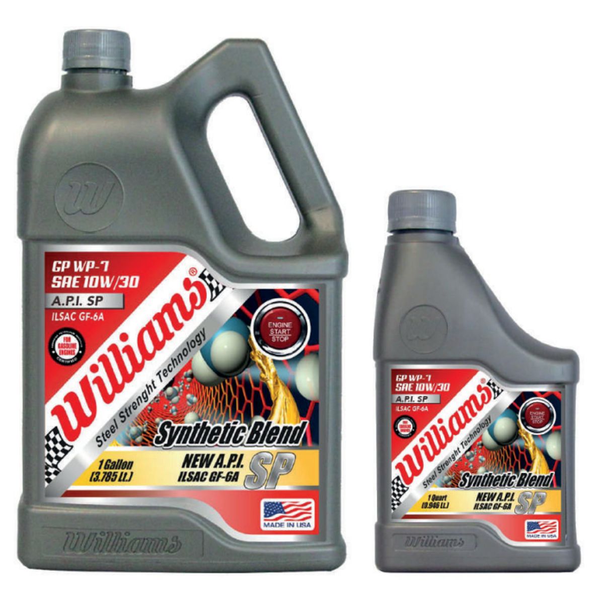 WILLIAMS - WILLIAMS GP WP-7 SYNTHETIC BLEND 10W30 SP