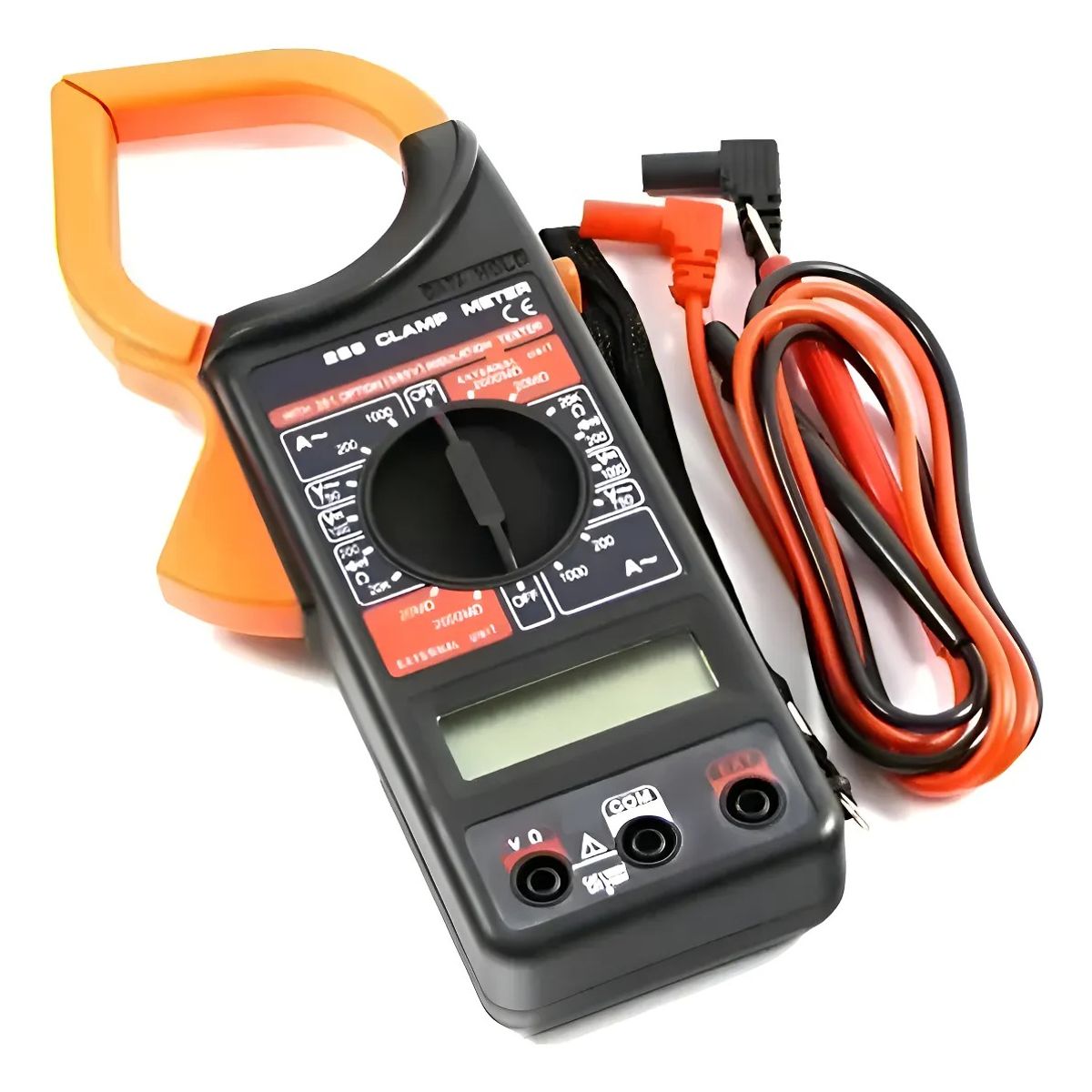 GENERICO - Multi Tester Amperimetro Digital Tenaza Serie Dt-266