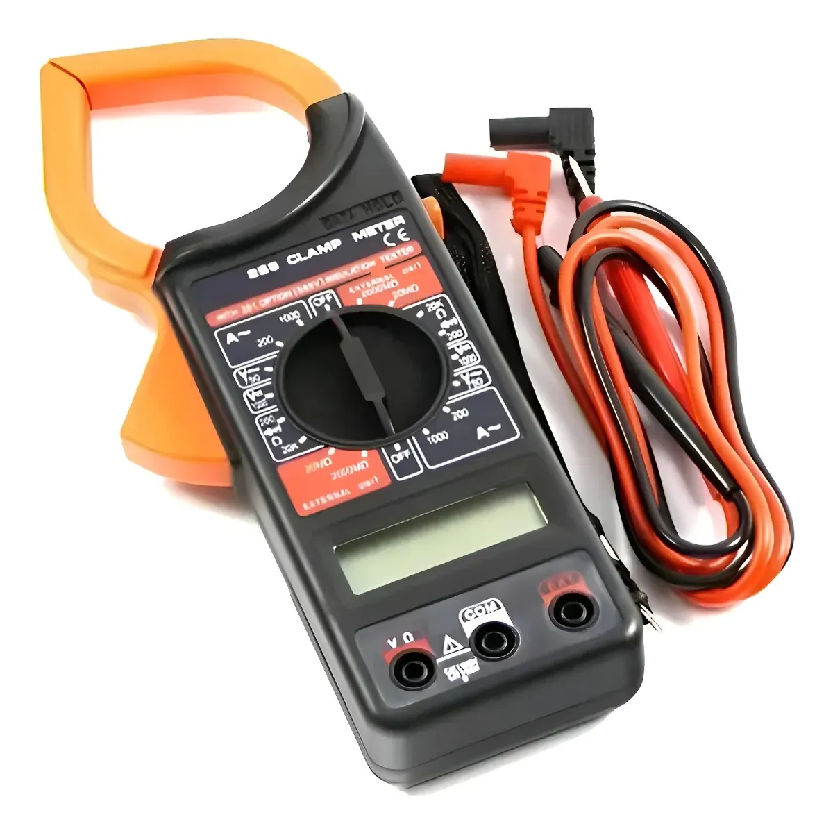 GENERICO - Multi Tester Amperimetro Digital Tenaza Serie Dt-266
