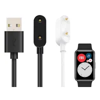 Cable Cargador Para Huawei Watch Fit Honor Band 6 De 1 Metro Color Negro
