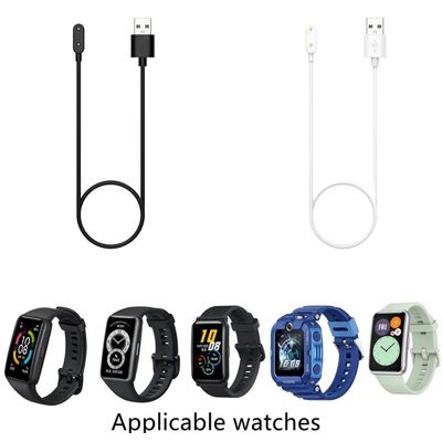 Imagen 2 del producto Cable Cargador Para Huawei Watch Fit Honor Band 6 De 1 Metro Color Negro