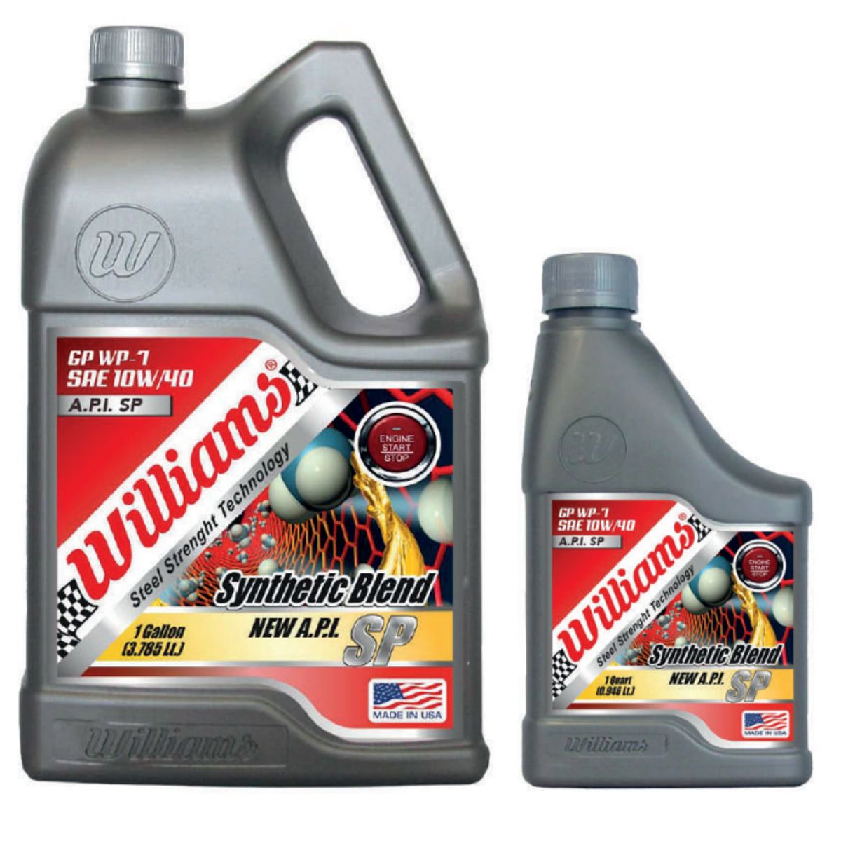 WILLIAMS - WILLIAMS GP WP-7 SYNTHETIC BLEND 10W40 SP