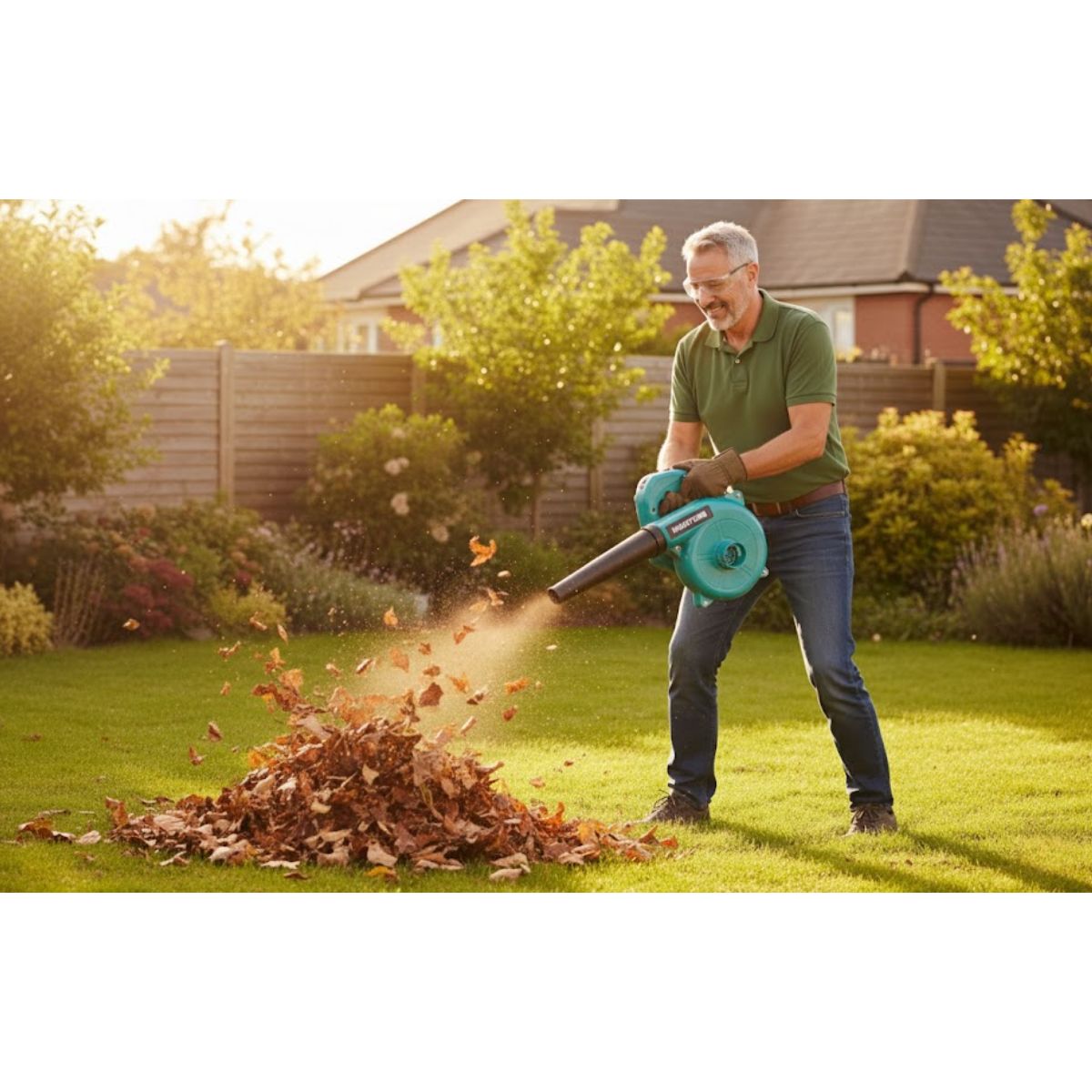 GENERICO - Maquina Soplador De Aire Para Exterior Jardín Hojas 350w
