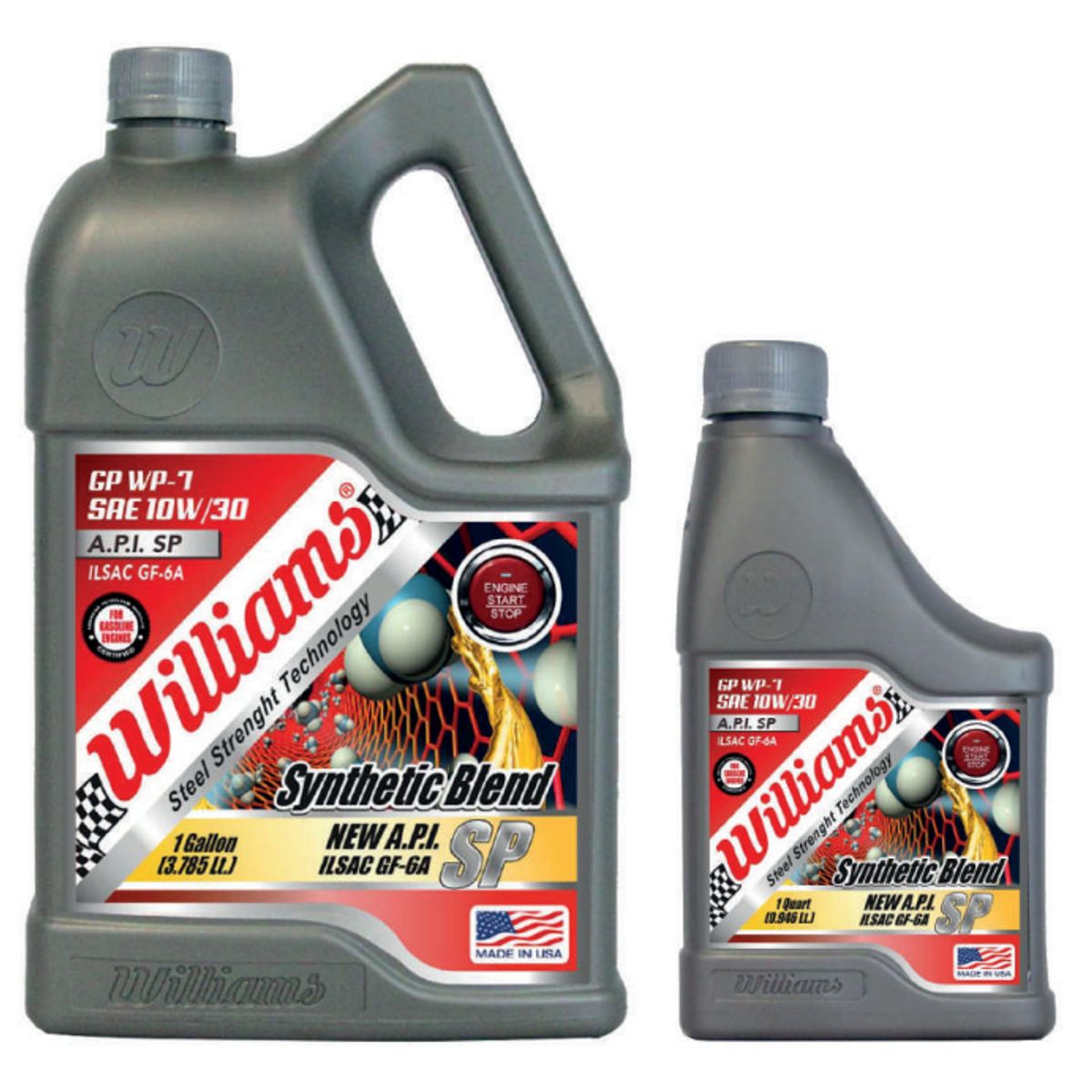 WILLIAMS - WILLIAMS GP WP-7 SYNTHETIC BLEND 10W30 SP