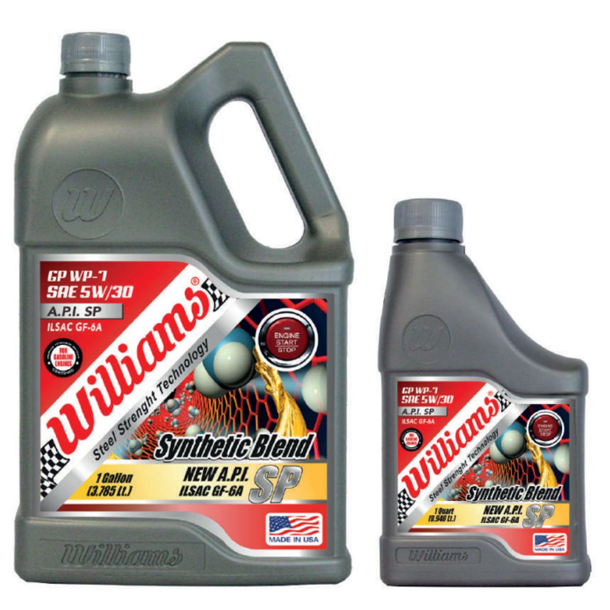 WILLIAMS - WILLIAMS GP WP-7 SYNTHETIC BLEND 5W30 SP