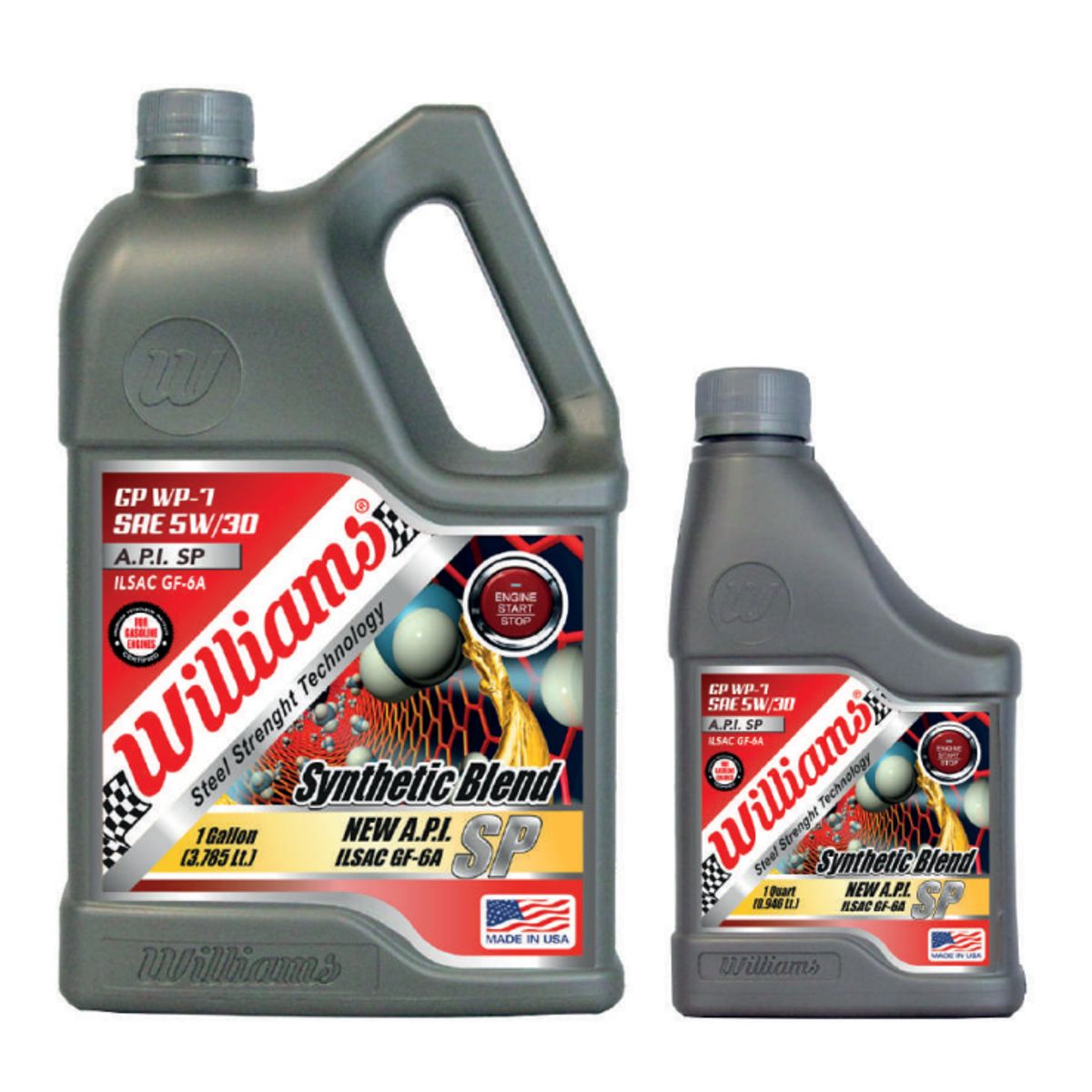WILLIAMS - WILLIAMS GP WP-7 SYNTHETIC BLEND 5W30 SP