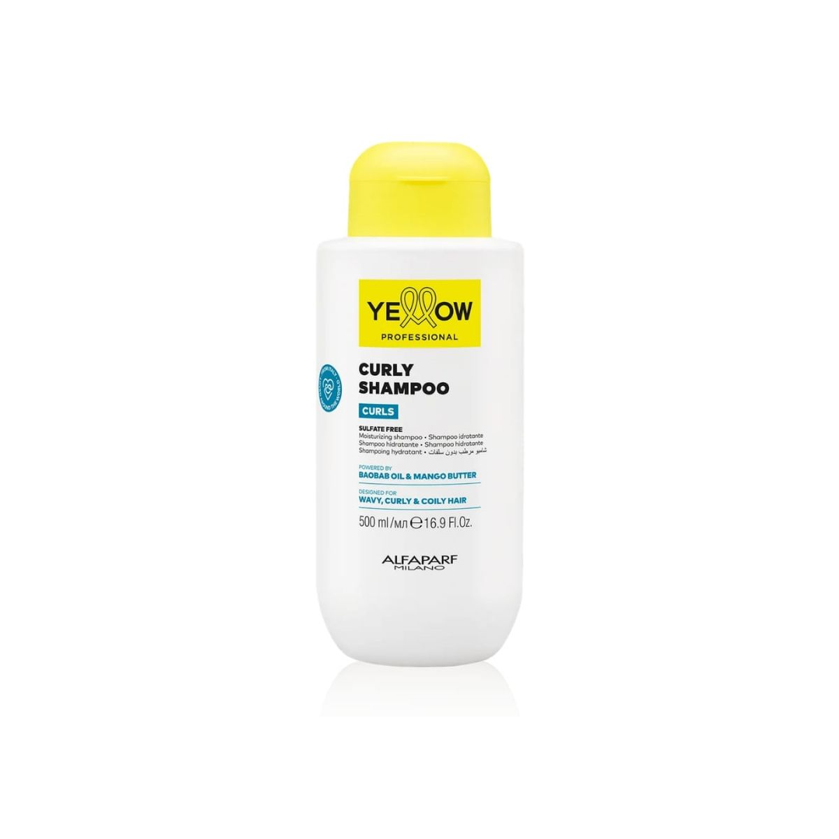 ALFAPARF MILANO - SHAMPOO PARA RIZOS YELLOW CURLS ALFAPARF 500 ML