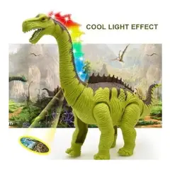 GENERICO - Dinosaurio Cuello Largo sonido Luces Pone Huevos Ideal Para Regalonear