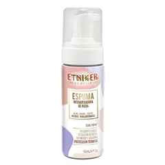 ETNIKER - Espuma Fijación Flexible Sin Acartonar Anti Frizz