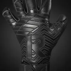 GENERICO - Guantes Arquero Profesional Látex Contact Alemán 4MM - Negro Raw Goalie